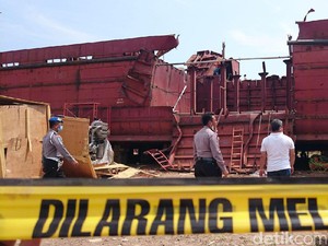 Ada Ledakan di Galangan Kapal di Serang, 5 Orang Tewas