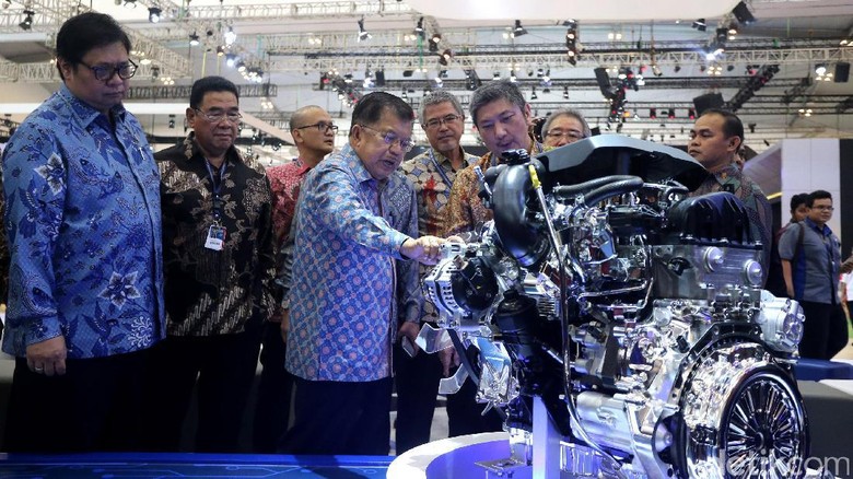Wapres Jusuf Kalla saat membuka pameran GIIAS 2017 lalu Foto: Ari Saputra Wapres Jusuf Kalla saat membuka pameran GIIAS 2017 lalu Foto: Ari Saputra