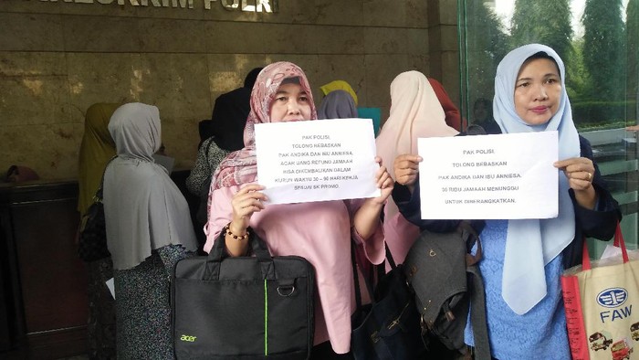 Agen Pro First Travel Minta Salah Satu Owner Dibebaskan