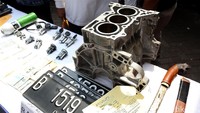 Pelat nomor kendaraan juga diamankan.