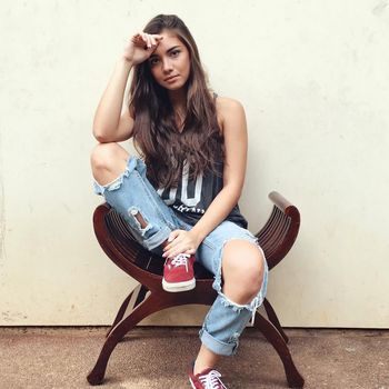 Foto: Adu Gaya Irish Bella & Angela Gilsha, Siapa Lebih Stylish?