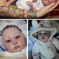 Boneka seharga Rp 8,6 juta ini adalah vampire doll. Tampaknya boneka tersebut terinspirasi dari film Twilight yang beberapa tahun lalu sempat booming. Foto: ist