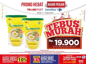Tebus Murah Minyak Goreng di Promo Akhir Pekan Transmart Carrefour