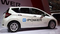 Mobil ini mengusung penggerak 100% listrik yang dikendalikan sistem e-Power pada Nissan Note.