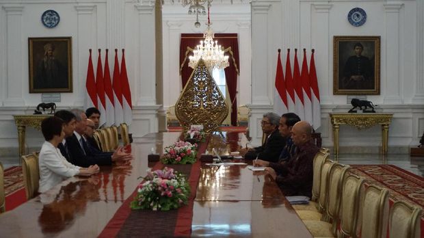 Selain bertemu Presiden Jokowi,  Wakil Perdana Menteri Singapura Teo Chee Hean akan menghadiri peringatan ke-50 ASEAN.