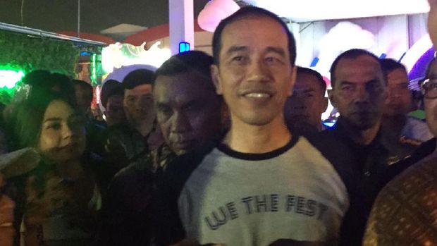 We The Fest 2017 Dihadiri Jokowi, Milenial Jadi Bidikan Vivo