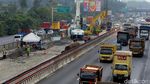Foto: Tol Jakarta-Cikampek Layang Mulai Dibangun
