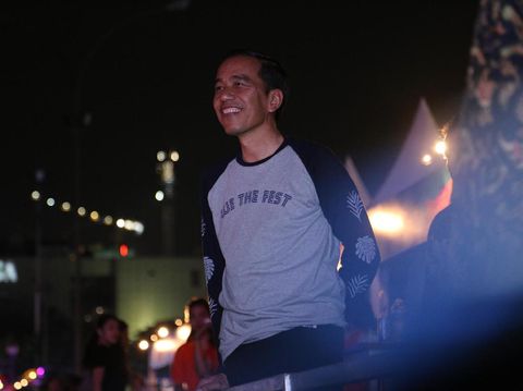 Joko Widodo di We The Fest 2017