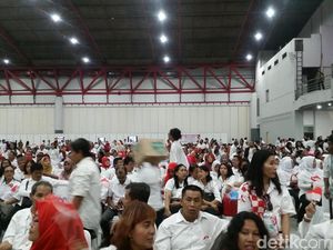 Pendukung Jokowi di Silatnas II: Dua Periode!