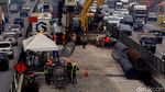 Foto: Tol Jakarta-Cikampek Layang Mulai Dibangun