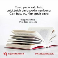 Cuma perlu satu buku untuk jatuh cinta pada membaca. Foto: Dok. Mata Najwa
