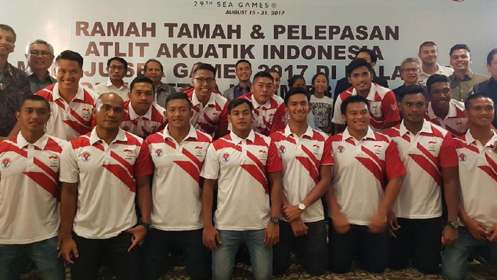 Jelang SEA Games, Timnas Polo Air Putra Asah Kekompakan