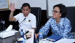 Momen Ketika Sri Mulyani dan Jonan Bahas Freeport
