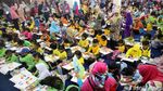 Keseruan Anak TK Lomba Mewarnai