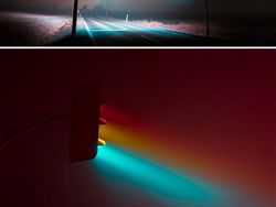 Deretan Ekor Cahaya yang Bikin Mata Terpana