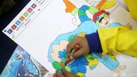 Lomba ini mengangkat tema Ceria Warna Nusantara