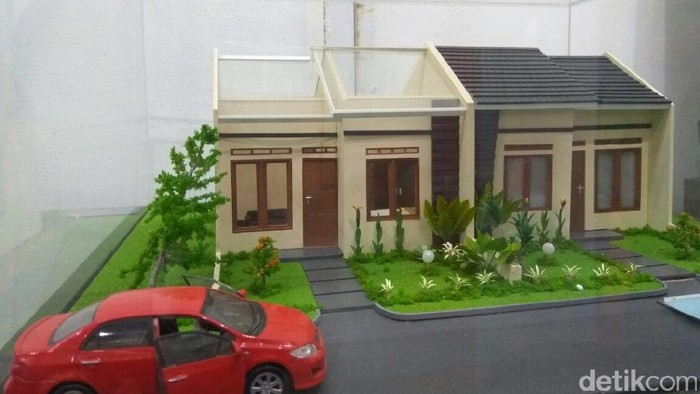 Maket Rumah Murah di Pinggir Jakarta