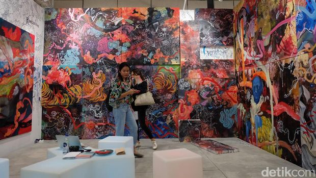 Karya Kemal Ezedine di Art Stage Jakarta 2017