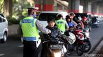 Hindari Operasi Zebra, Pemotor Nekat Lawan Arus