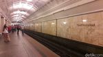 Foto: Mirip KRL, Seperti Ini Kereta Bawah Tanah Moskow