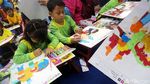 Keseruan Anak TK Lomba Mewarnai