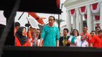 Foto: Giring Nidji Rayu Jokowi Naik Panggung