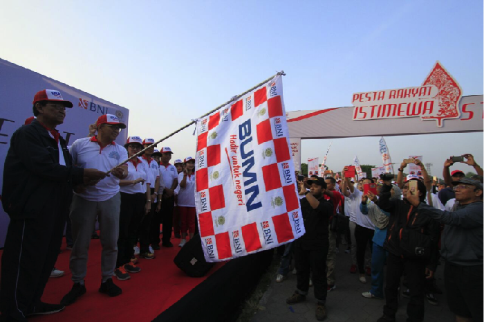 Rayakan HUT Ke-72 RI BNI Gelar Pesta Rakyat Istimewa di Yogyakarta