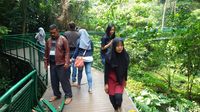 Pagar pembatas hilang sekitar 15 meter