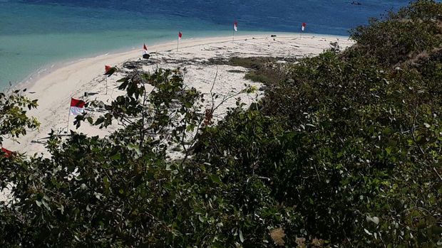 Saat 1.000 Bendera Merah Putih Berkibar di Perbatasan RI-Timor Leste