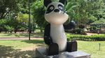 Foto: Panda-panda Gembul di Makau