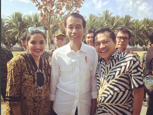 Puji Jokowi, Ashanty: Dulu Saya Bukan Pendukung Dia
