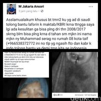 Foto TKW Viral di Medsos Asal Sukabumi Diduga Korban Penganiayaan