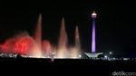 Vakum Sewindu, Air Mancur Monas Kembali Menari