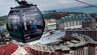 Singapura pun sukses mereklamasi luas daratannya. Daratan Singapura telah bertambah dari 580 km menjadi 680 km, atau dari 58.000 hektar menjadi 68.000 hektar. Sejak Singapura melakukan reklamasi pada 1966, luas wilayah negara ini bertambah hingga mencapai 697,2 kilometer persegi dari luas wilayahnya pada 1960, yaitu 581,5 kilometer persegi. Chris McGrath/Getty Images.