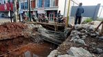 Jembatan Parpostel Jati Asih Diperbaiki