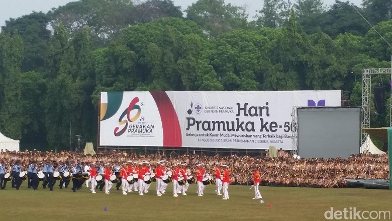 Presiden Jokowi  Buka Raimuna Nasional XI di Cibubur