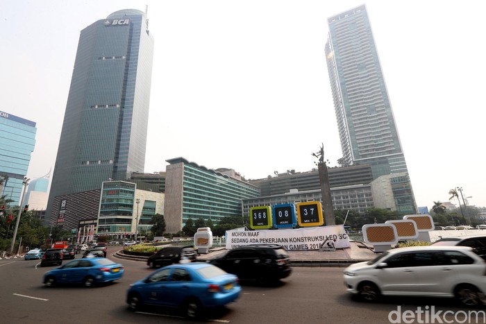 Jalan Bundaran HI-Monas akan Ditutup Malam Tahun Baru