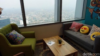 Suasananya sangat nyaman untuk bekerja. Foto: detikINET/Agus Tri Haryanto