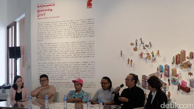 Animamix Biennale 2017 Seri Jakarta Tampilkan Seniman 4 Negara 