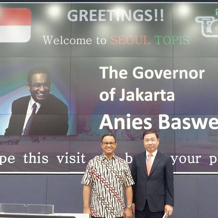 Di Seoul, Anies Disambut sebagai The Governor of Jakarta