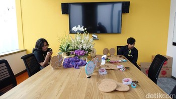 Ruang untuk meeting. (Foto: detikINET/Agus Tri Haryanto)