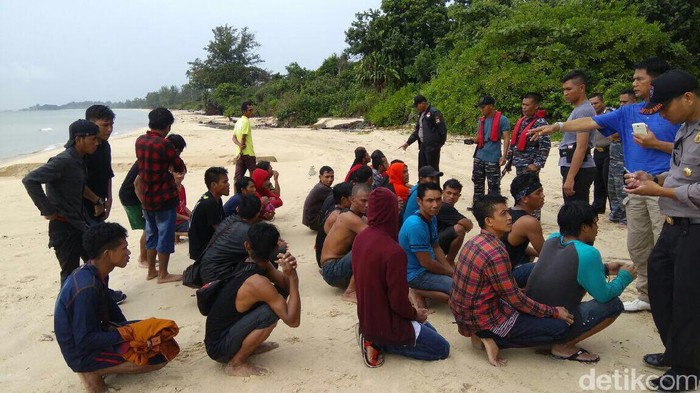 27 TKI Ilegal dari Malaysia Ditangkap Imigrasi di Bintan Kepri