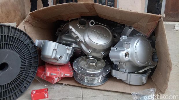 Pemalsu Spare Part di Palembang Dijerat Pasal Berlapis