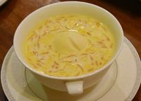 Sagoo mango yang enak dengan paduan santan.