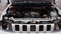 Jimny terbaru yang menggendong mesin empat silinder DOHC berkode M13A, memiliki kapasitas 1.328 cc dengan VVT 16 katup. 