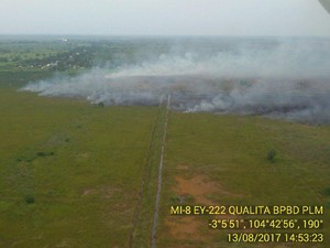 KLHK: 12 Hotspot Terdeteksi di Sumatera dan Jawa