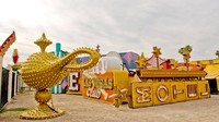 Foto: Lampu-lampu neon ini dikumpulkan dari puluhan kasino-kasino di Las Vegas. Seperti Caesars Palace, Binions Horsehoe, Golden Nugget, Silver Slipper dan Stardust (The Neon Museum/Facebook)