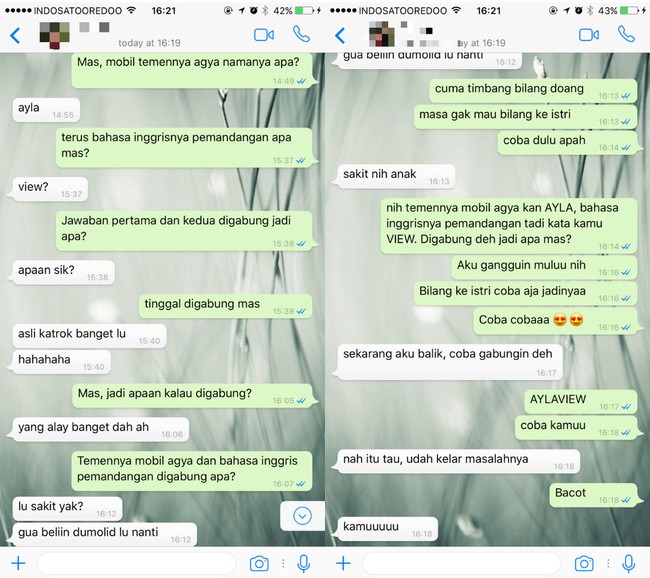 Masa nggak mau bilang ke istri (Foto: Dok. Wolipop)