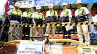 PGN memperluas 5.000 sambungan jaringan gas di wilayah Mojokerto. Pembangunan jaringan tersebut ditargetkan rampung pada akhir 2017. (Kementerian ESDM).