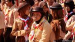 Ribuan Pelajar Berkebutuhan Khusus Ikuti Hari Pramuka di Sumedang